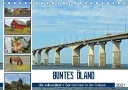 BUNTES ÖLAND (Tischkalender 2021 DIN A5 quer)