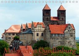 Malerisches Quedlinburg (Tischkalender 2021 DIN A5 quer)