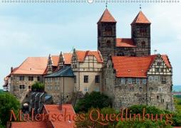 Malerisches Quedlinburg (Wandkalender 2021 DIN A2 quer)
