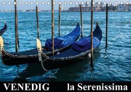 Venedig - la Serenissima (Tischkalender 2021 DIN A5 quer)