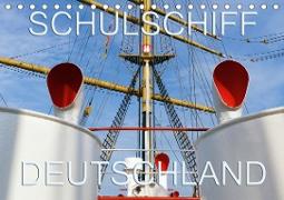 Schulschiff Deutschland in Bremen-Vegesack (Tischkalender 2021 DIN A5 quer)