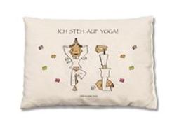 YOGI Traubenkernkissen - Ich steh auf Yoga