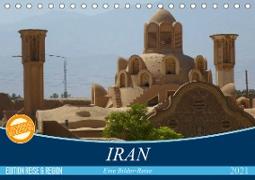 Iran - Eine Bilder-Reise (Tischkalender 2021 DIN A5 quer)