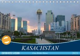 Kasachstan - Eine Bilder-Reise (Tischkalender 2021 DIN A5 quer)