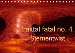 fraktal fatal no. 4 Sternentwist (Tischkalender 2021 DIN A5 quer)