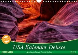 USA Kalender Deluxe (Wandkalender 2021 DIN A4 quer)