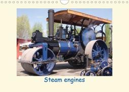 Steam engines (Wall Calendar 2021 DIN A4 Landscape)