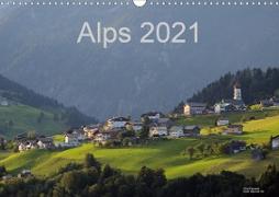 Alps 2021 (Wall Calendar 2021 DIN A3 Landscape)