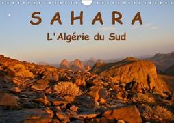 LE SAHARA L'Algérie du Sud (Calendrier mural 2021 DIN A4 horizontal)