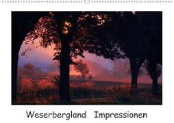 Weserbergland Impressionen (Wandkalender 2021 DIN A2 quer)