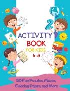 Activity Book for Kids 6-8