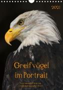 Greifvögel im PortraitAT-Version (Wandkalender 2021 DIN A4 hoch)