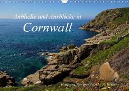 Anblicke und Ausblicke in Cornwall (Wandkalender 2021 DIN A3 quer)