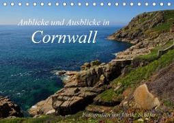 Anblicke und Ausblicke in Cornwall (Tischkalender 2021 DIN A5 quer)