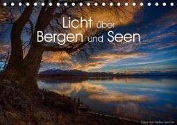 Licht über Bergen und Seen (Tischkalender 2021 DIN A5 quer)