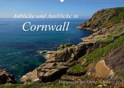 Anblicke und Ausblicke in Cornwall (Wandkalender 2021 DIN A2 quer)
