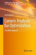 Convex Analysis for Optimization