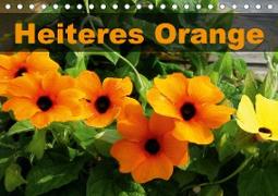 Heiteres Orange (Tischkalender 2021 DIN A5 quer)