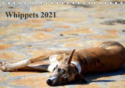 Whippet 2021AT-Version (Tischkalender 2021 DIN A5 quer)