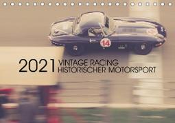 Vintage Racing, historischer Motorsport (Tischkalender 2021 DIN A5 quer)