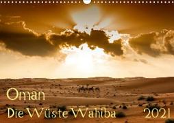 Oman - Die Wüste Wahiba (Wandkalender 2021 DIN A3 quer)