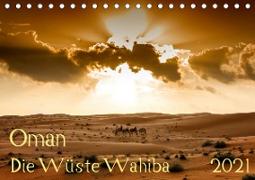 Oman - Die Wüste Wahiba (Tischkalender 2021 DIN A5 quer)