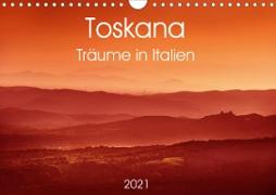 Toskana - Träume in Italien (Wandkalender 2021 DIN A4 quer)