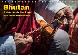 Bhutan - Reise durch das Land des Donnerdrachens (Tischkalender 2021 DIN A5 quer)