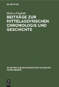 Beiträge zur mittelassyrischen Chronologie und Geschichte