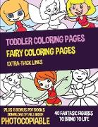 Toddler Coloring Pages (Fairy Coloring Pages)