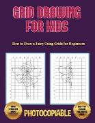 How to Draw a Fairy Using Grids for Beginners - Grid Drawing for Kids