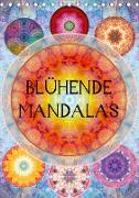 Blühende Mandalas (Tischkalender 2021 DIN A5 hoch)