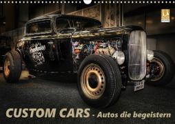 Custom Cars - Autos die begeistern (Wandkalender 2021 DIN A3 quer)
