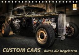Custom Cars - Autos die begeistern (Tischkalender 2021 DIN A5 quer)