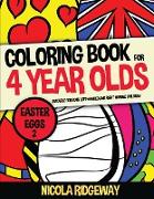 Coloring Book for 4 Year Olds (Easter eggs 2)