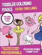 Toddler Coloring Pages (Ballerina Coloring Pages)
