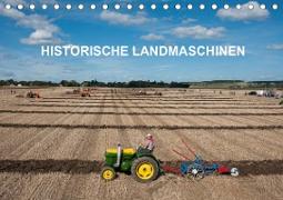 Historische Landmaschinen (Tischkalender 2021 DIN A5 quer)