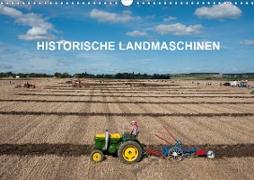Historische Landmaschinen (Wandkalender 2021 DIN A3 quer)