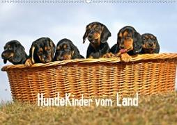 Hundekinder vom Land (Wandkalender 2021 DIN A2 quer)