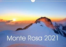 Monte Rosa (Wandkalender 2021 DIN A4 quer)