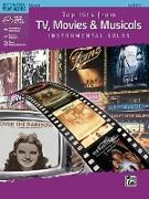 Top Hits from Tv, Movies & Musicals Instrumental Solos: Clarinet, Book & Online Audio/Software/PDF [With CD (Audio)]