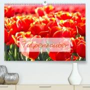 Tulpenzauber (Premium, hochwertiger DIN A2 Wandkalender 2021, Kunstdruck in Hochglanz)