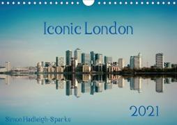 Iconic London 2021 (Wall Calendar 2021 DIN A4 Landscape)