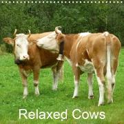 Relaxed Cows (Wall Calendar 2021 300 × 300 mm Square)
