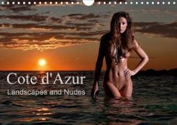 Cote d'Azur Landscapes and Nudes (Wall Calendar 2021 DIN A4 Landscape)