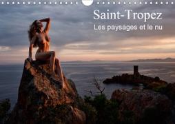 Saint-Tropez Les paysages et le nu (Calendrier mural 2021 DIN A4 horizontal)