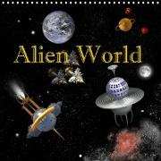 Alien World (Wall Calendar 2021 300 × 300 mm Square)