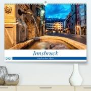 Innsbruck - Stadt in den AlpenAT-Version (Premium, hochwertiger DIN A2 Wandkalender 2021, Kunstdruck in Hochglanz)