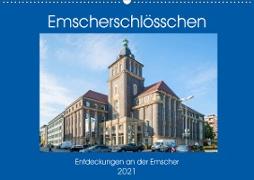 Emscher-Schlösschen (Wandkalender 2021 DIN A2 quer)