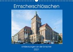 Emscher-Schlösschen (Wandkalender 2021 DIN A3 quer)